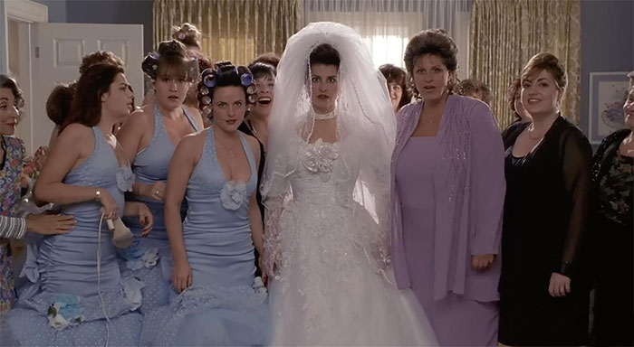 Scene from My Big Fat Greek Wedding movie
