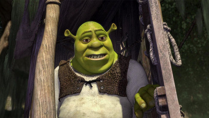 Scene from Shrek movie