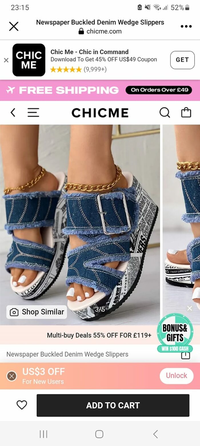 Gah, I Clicked On The Ad, Now These Are Going To Pursue Me Every 3rd Post On Facebook Until The End Of Time