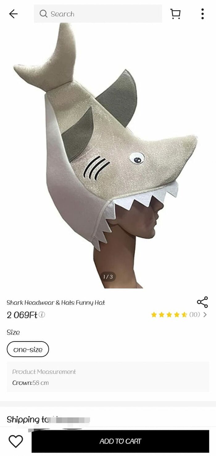 (First Post, Be Kind) The Shark Is Kinda Cute, But When Is This Supposed To Be Worn?😅