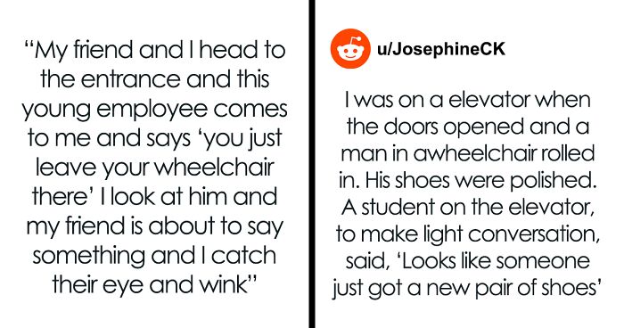 Person Who Uses A Wheelchair Full-Time Is Told To Leave It Before Hopping On A Ride, Maliciously Complies Until The Employee Understands They Screwed Up