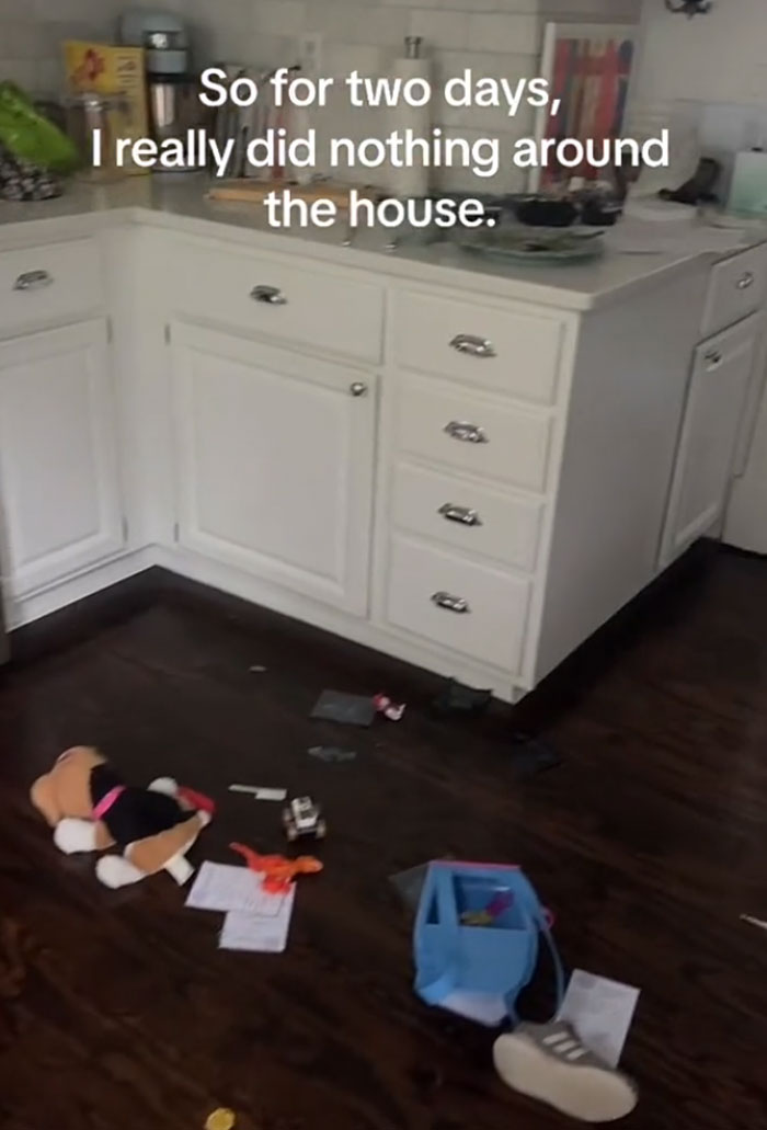 "My Husband Made A Comment That I Do Nothing Around The House. So For Two Days, I Really Did Nothing" "My Husband Made A Comment That I Do Nothing Around The House. So For Two Days, I Really Did Nothing"