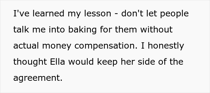 "The Bill Came Out Close To $1800": Woman Wants To Take Bride To Court After She Refused To Babysit Her Child After She Baked Her A Wedding Cake "The Bill Came Out Close To $1800": Woman Wants To Take Bride To Court After She Refused To Babysit Her Child After She Baked Her A Wedding Cake