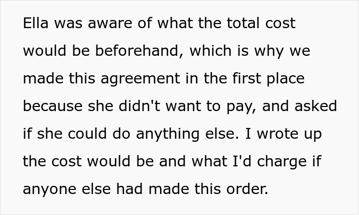"The Bill Came Out Close To $1800": Woman Wants To Take Bride To Court After She Refused To Babysit Her Child After She Baked Her A Wedding Cake "The Bill Came Out Close To $1800": Woman Wants To Take Bride To Court After She Refused To Babysit Her Child After She Baked Her A Wedding Cake