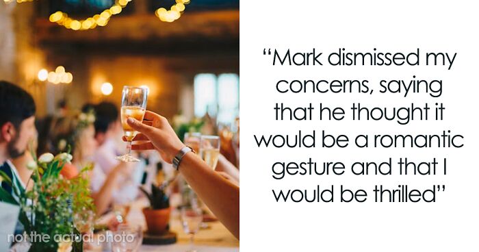 Boyfriend Invites Woman To A Fancy Party, She Realizes It’s Actually A Surprise Wedding For Her And Leaves