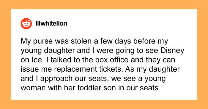 Thieves Regret Actually Using This Mom’s “Disney On Ice” Tickets When She Finds Them In Her Seats