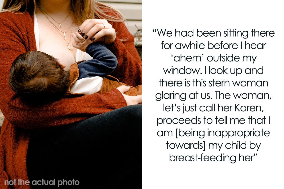 “She Was Just Trying To Clean Out The Extra Milk In Her Mouth” Newborn