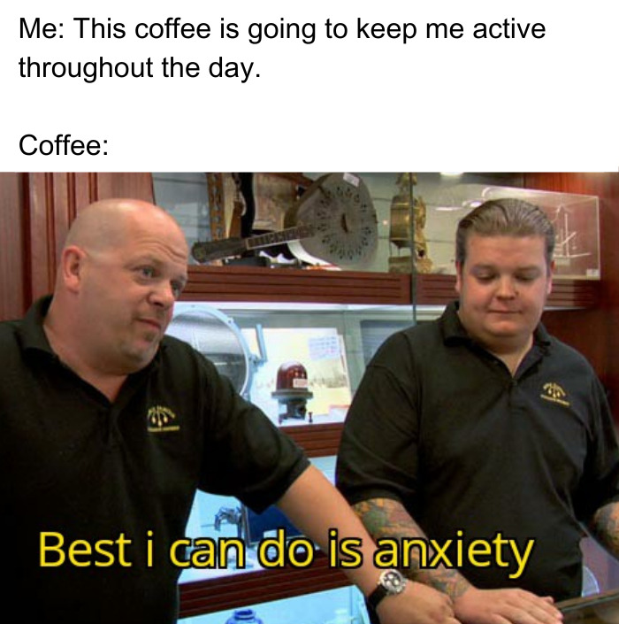 pawn stars coffee meme