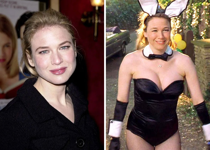 Renée Zellweger. A Major Plot Point Of Bridget Jones’s Diary Is How Obscenely "Fat" She Was For Weighing A Whole 136 Lbs And Being A UK Size 14 (Us 6)