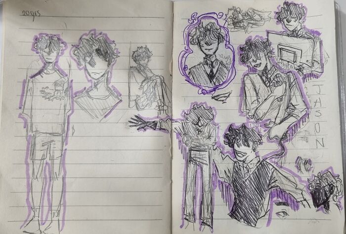 Jason. My Beautiful New Oc. I Want To ✨️become Him✨️