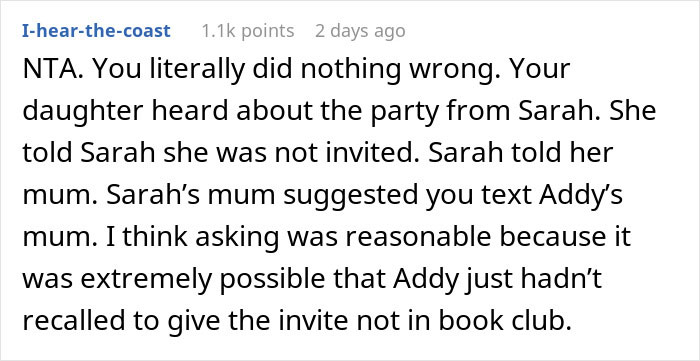 Parent Reveals Why Their Daughter Was Excluded From B-Day Party, 4 Others Forbid Their Kids From Going Parent Reveals Why Their Daughter Was Excluded From B-Day Party, 4 Others Forbid Their Kids From Going
