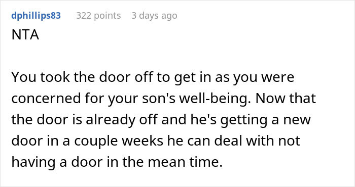 Teen Thinks He’s Being Super Smart Until Plan Fails And He’s Left Without A Bedroom Door