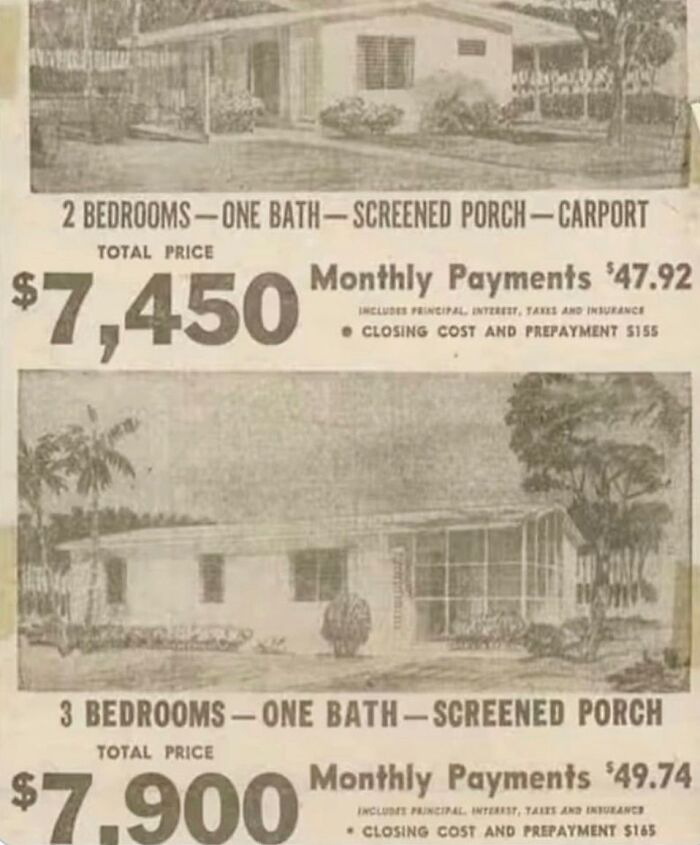 Home Prices In 1950s