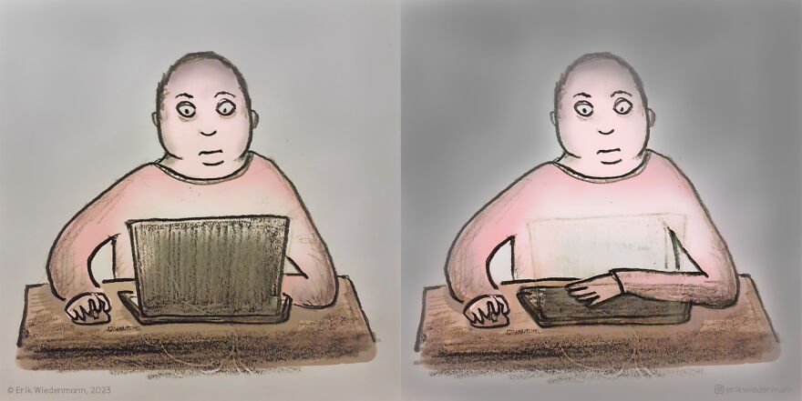15 Cartoons Describing My Complicated Relationship With Technology
