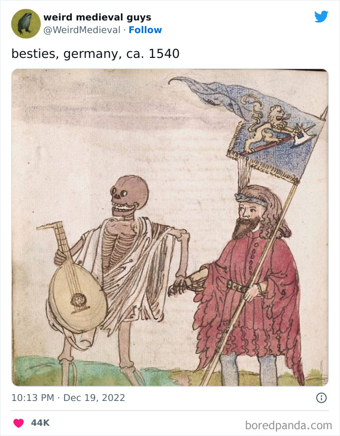 mediaeval painting meme