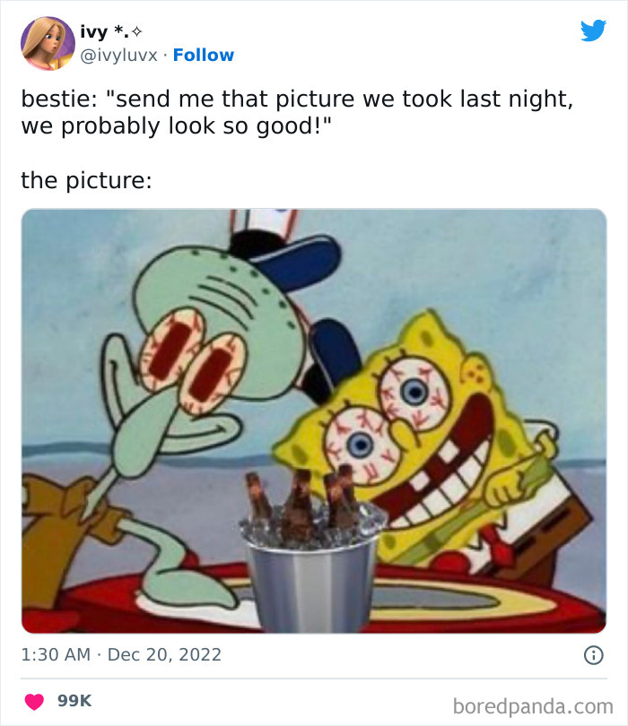 Squidward and spongebob looking crazy meme