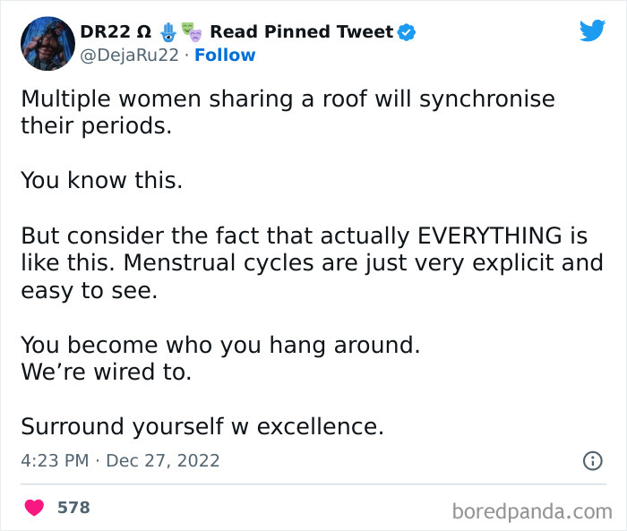 Wrong, Periods Get Synched With The Moon!