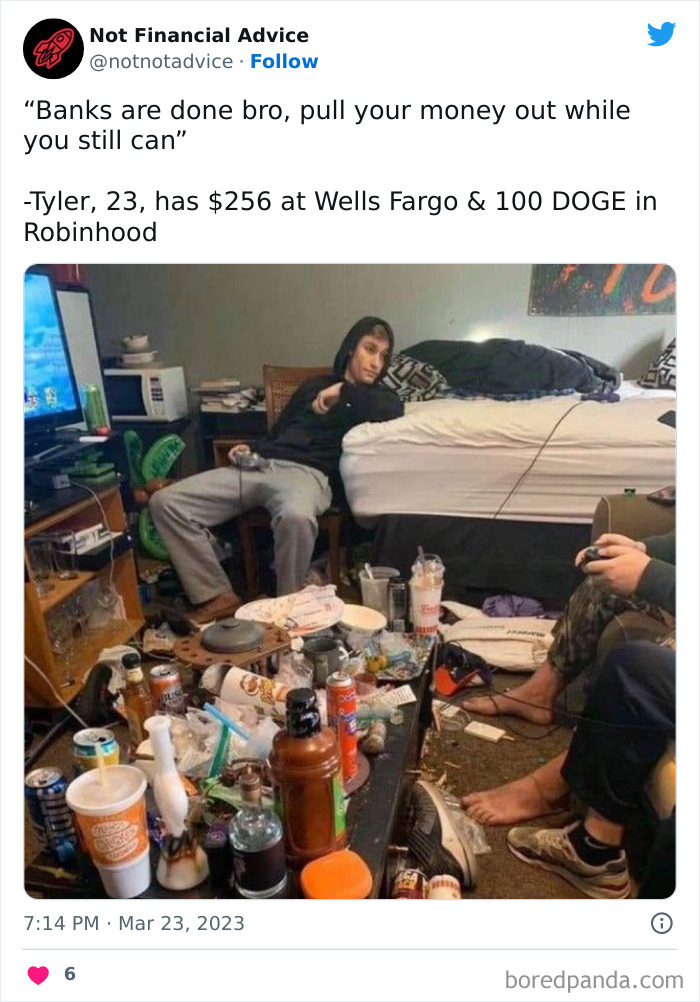 Bro Is Ready For The Collapse