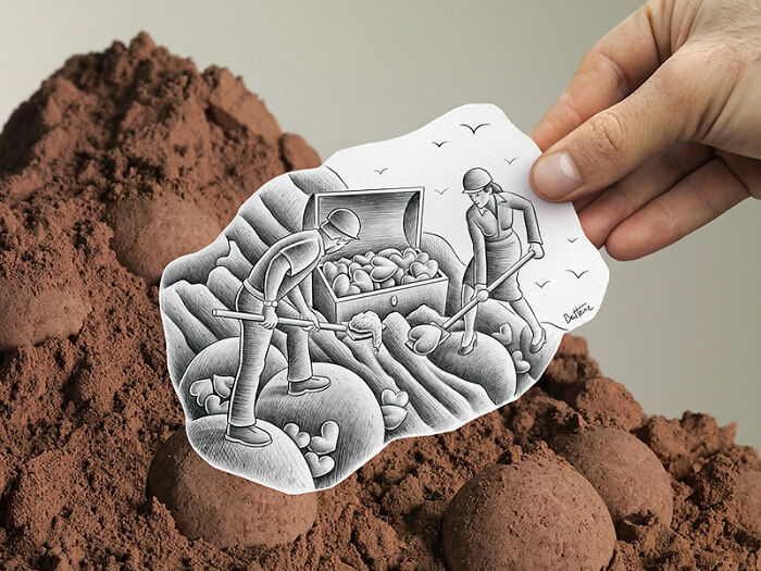 Pencil Versus Camera By Ben Heine (New Pics)