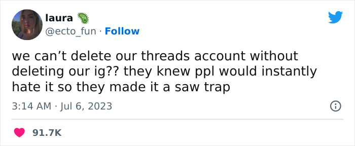 Threads Users ‘Trapped’ As They Realize You Can’t Delete The App Without Deleting Instagram Too Threads Users ‘Trapped’ As They Realize You Can’t Delete The App Without Deleting Instagram Too