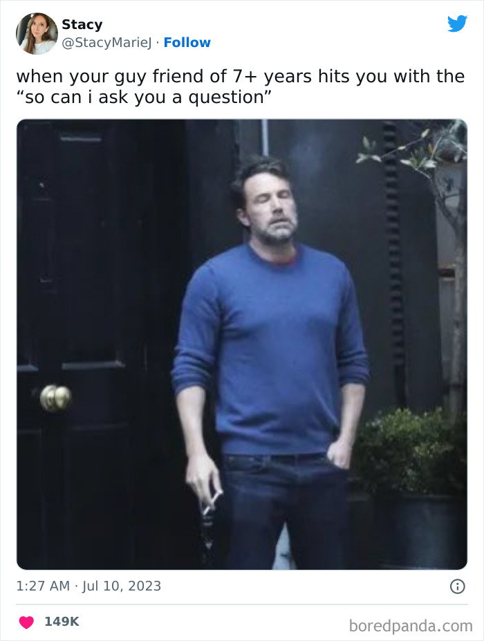 Ben Affleck smoking meme