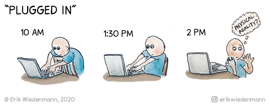 15 Cartoons Describing My Complicated Relationship With Technology