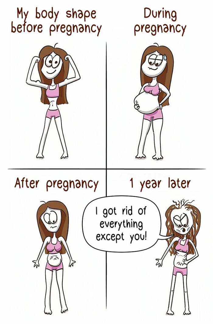 Artist Makes Illustrations That Portray The Reality Of Being A Mother In A Fun Way (23 Pics)