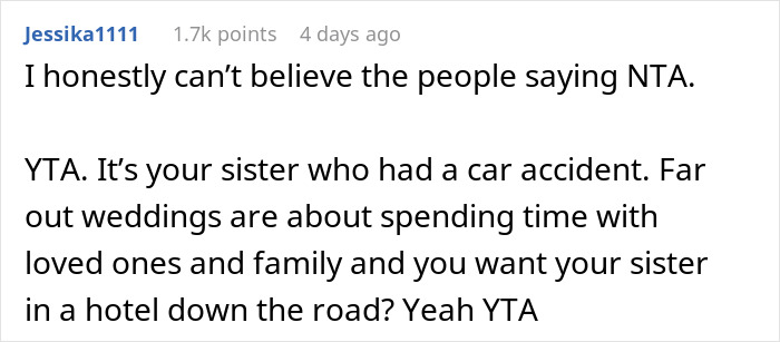 “AITA For Uninviting My Mom From My Wedding?”: Bride Doesn’t Want Her Disabled Sister At Her Wedding, Causing Massive Rift In Family “AITA For Uninviting My Mom From My Wedding?”: Bride Doesn’t Want Her Disabled Sister At Her Wedding, Causing Massive Rift In Family