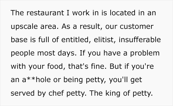 People Are Loving This Chef For Treating Customers’ Ridiculous Requests With Perfect Pettiness