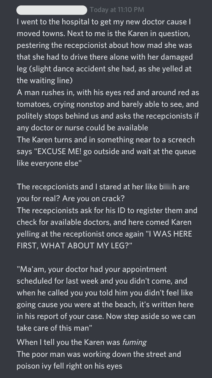 A Story Shared By A Friend In A Discord Server