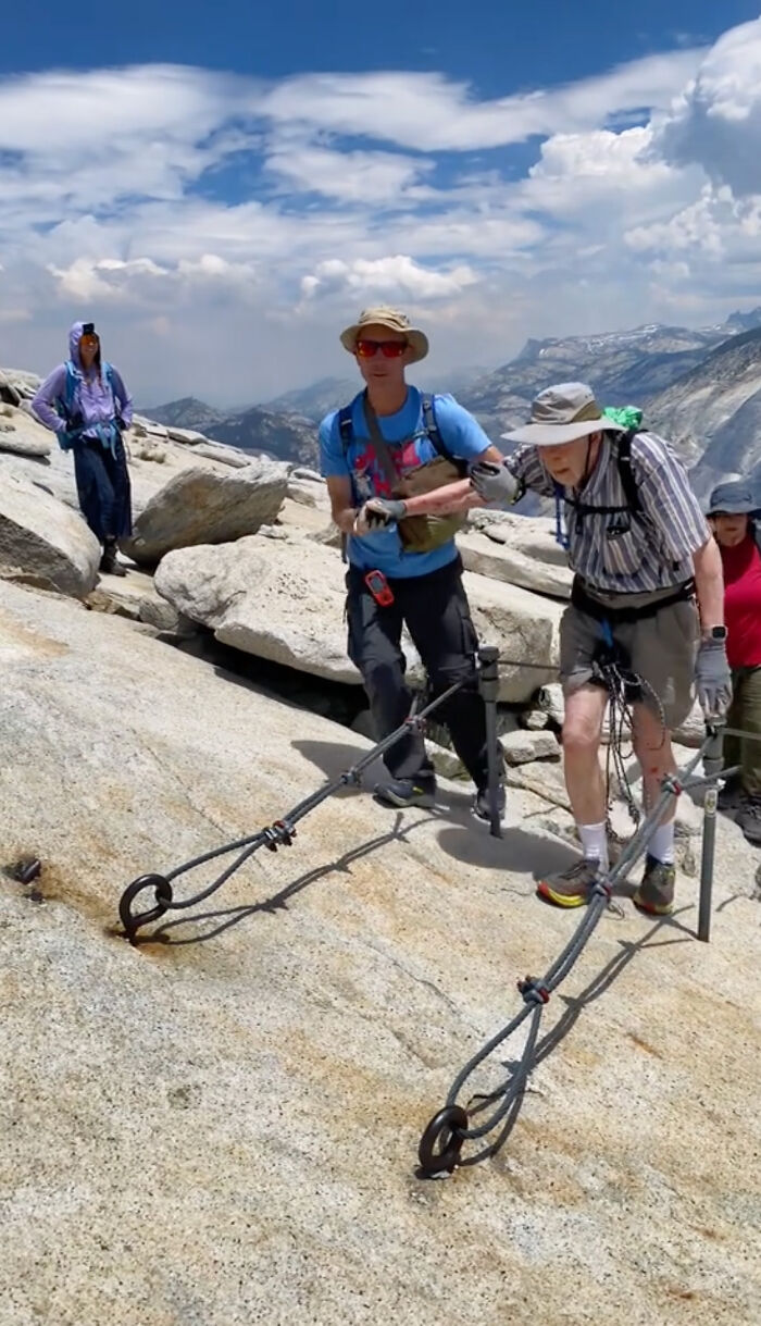93 Y.O. Breaks Record And Becomes Oldest Man To Climb Half Dome 93 Y.O. Breaks Record And Becomes Oldest Man To Climb Half Dome