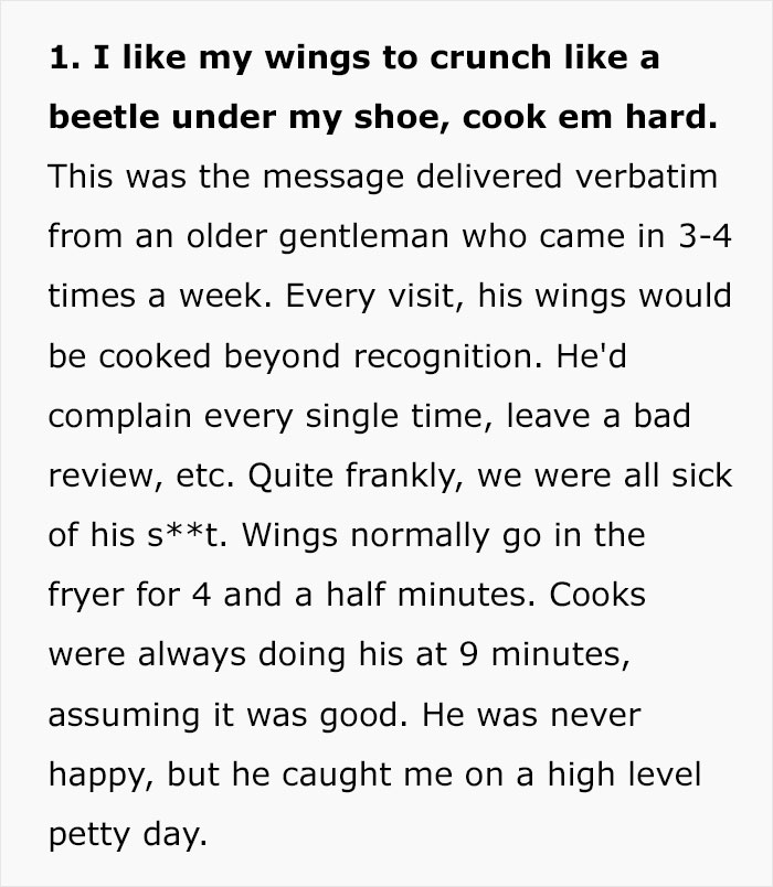 People Are Loving This Chef For Treating Customers’ Ridiculous Requests With Perfect Pettiness