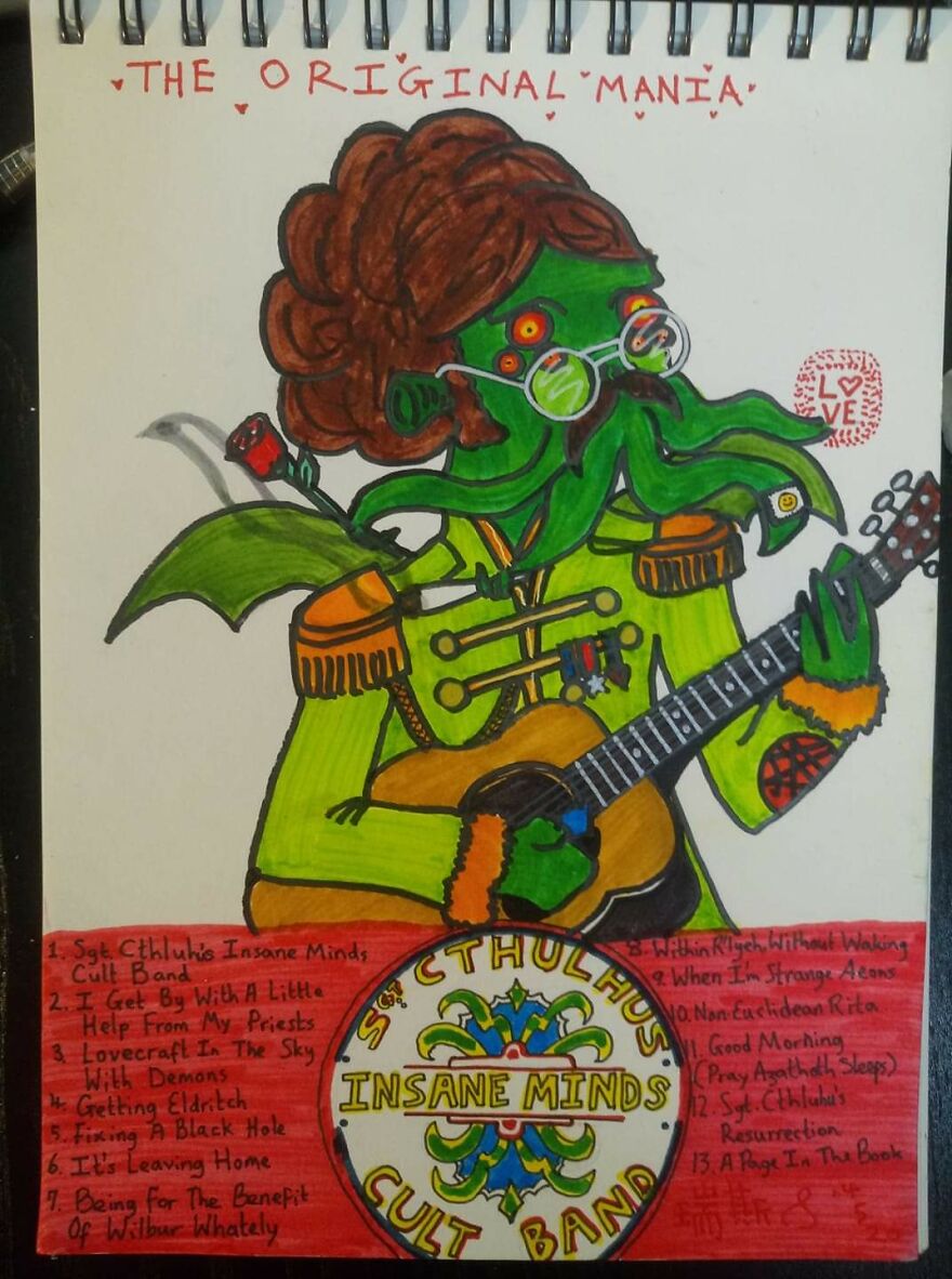 Here Are 20 Of My Lovecraftian Doodles