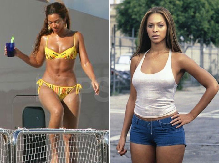 Beyoncé Was Considered Plus Sized 1999-2005 When She Looked Like This