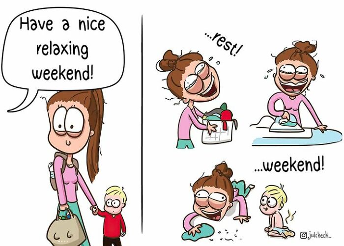 Artist Makes Illustrations That Portray The Reality Of Being A Mother In A Fun Way (23 Pics)