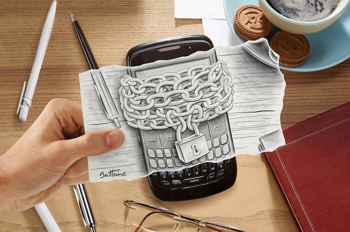 Pencil Versus Camera By Ben Heine (New Pics)