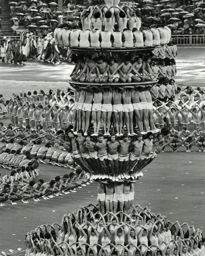 The Opening Ceremony Of The 1980 Moscow Olympic Games