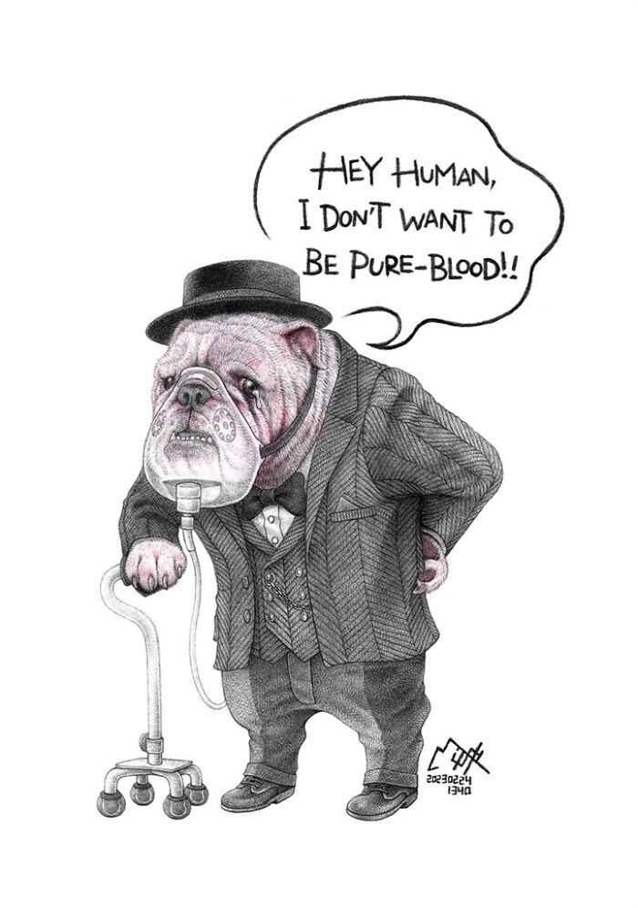 Artist Tries To Raise Awareness About Animal Abuse With These 23 New Uncomfortable Illustrations