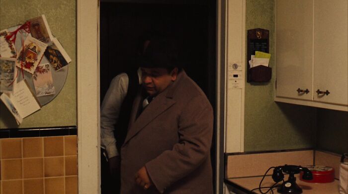 Peter Clemenza walking through door