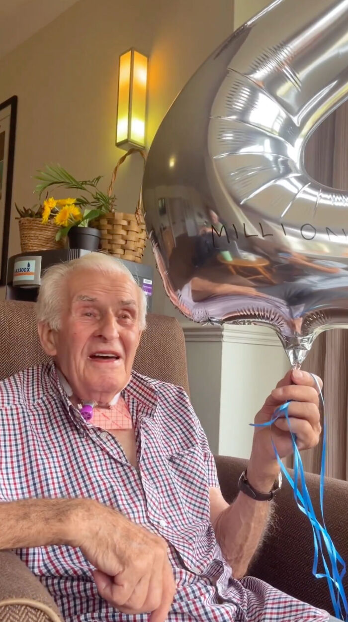 Bride Swaps Flower Girls For 'Flower Grandpa'