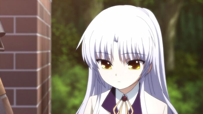 Angel looking from Angel Beats