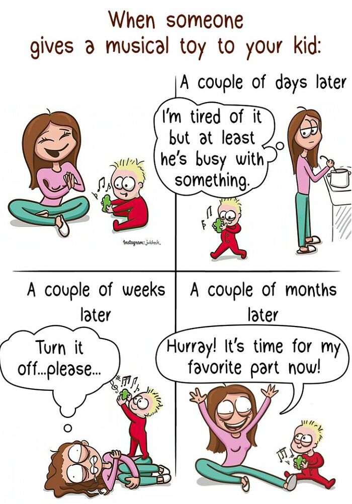 Artist Makes Illustrations That Portray The Reality Of Being A Mother In A Fun Way (23 Pics)