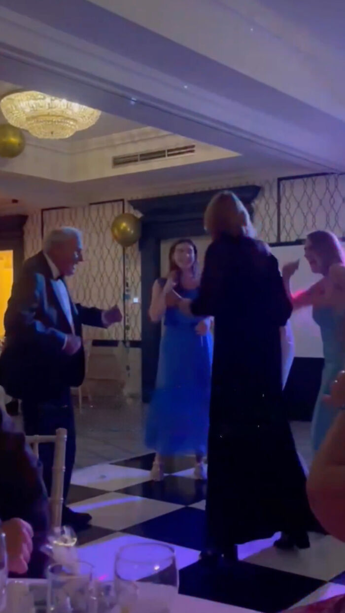 Bride Swaps Flower Girls For 'Flower Grandpa'