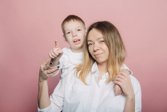 Oleksandra And Her Son Kolia (9 Years Old), Epilepsy