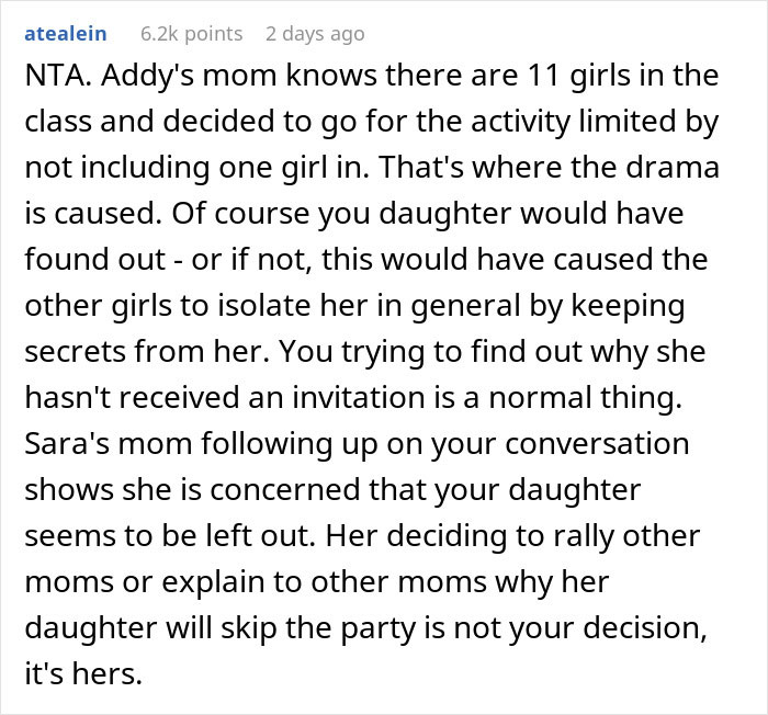 Parent Reveals Why Their Daughter Was Excluded From B-Day Party, 4 Others Forbid Their Kids From Going Parent Reveals Why Their Daughter Was Excluded From B-Day Party, 4 Others Forbid Their Kids From Going
