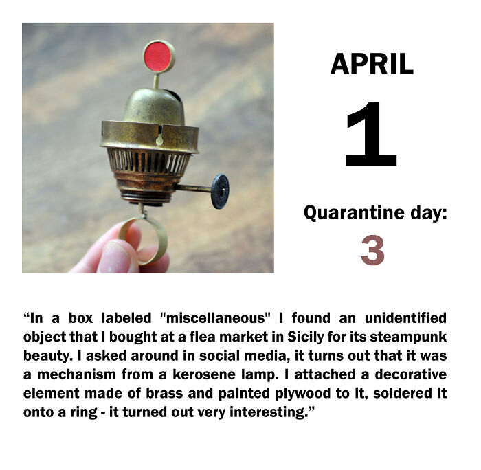 Quarantine Day 3- Steampunk Ring
