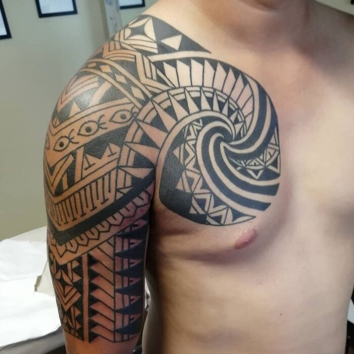 Tribal Polynesian Tattoo