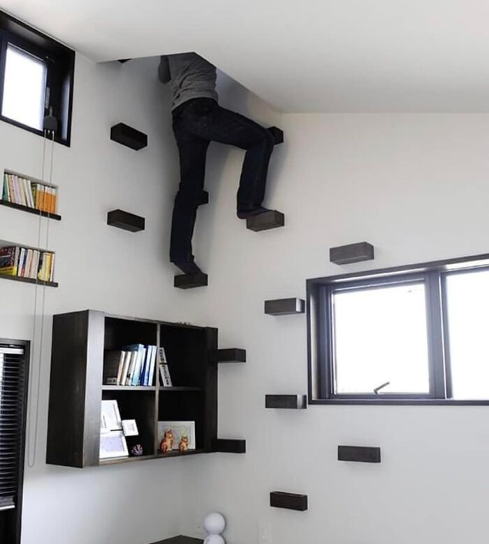 When You Don't Have Enough Space For Stairs! Brilliant Child-Friendly Space With An Observatory Tower Incorporated By Arch. Hiroshi Okamoto