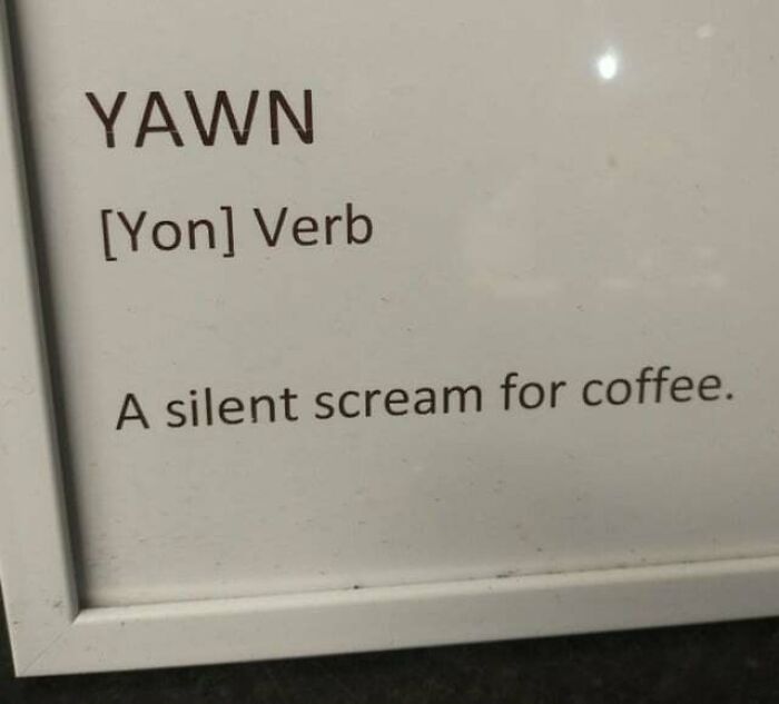 the definition of a yawn meme