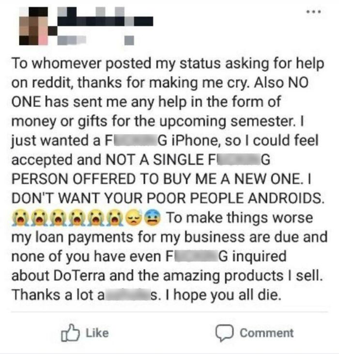 Well That’s One Way To Shill Your Mlm